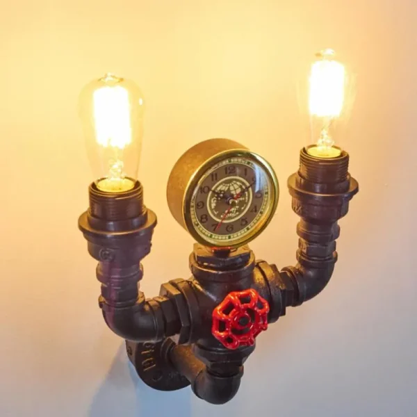 hofstein Applique murale Amal Noir, 2 lumières* Lampes Modernes