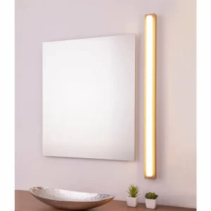 hofstein Applique murale Amboy LED Bois clair, 1 lumière* Lampes Modernes