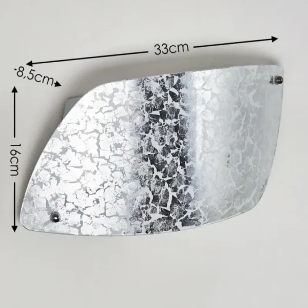hofstein Applique murale Anzio Blanc, 1 lumière* Lampes En Verre