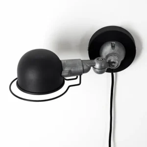 hofstein Applique murale Arild Noir, Argenté, 1 lumière* Lampes Modernes