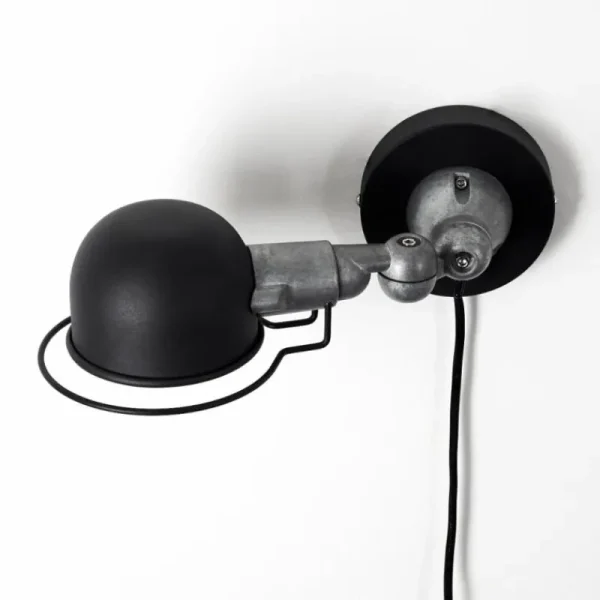 hofstein Applique murale Arild Noir, Argenté, 1 lumière* Lampes Modernes