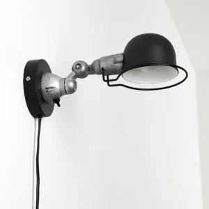 hofstein Applique murale Arild Noir, Argenté, 1 lumière* Lampes Modernes