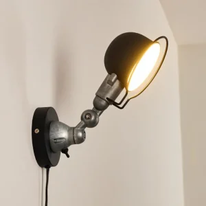 hofstein Applique murale Arild Noir, Argenté, 1 lumière* Lampes Modernes