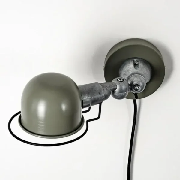 hofstein Applique murale Arild Vert, Argenté, 1 lumière* Lampes Modernes