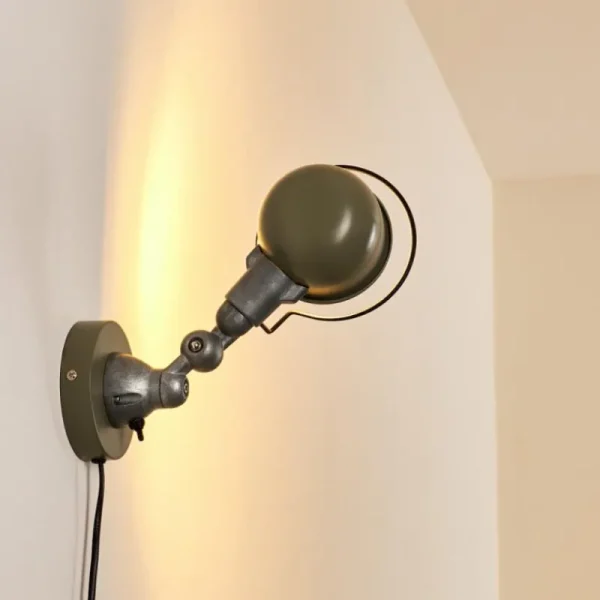 hofstein Applique murale Arild Vert, Argenté, 1 lumière* Lampes Modernes