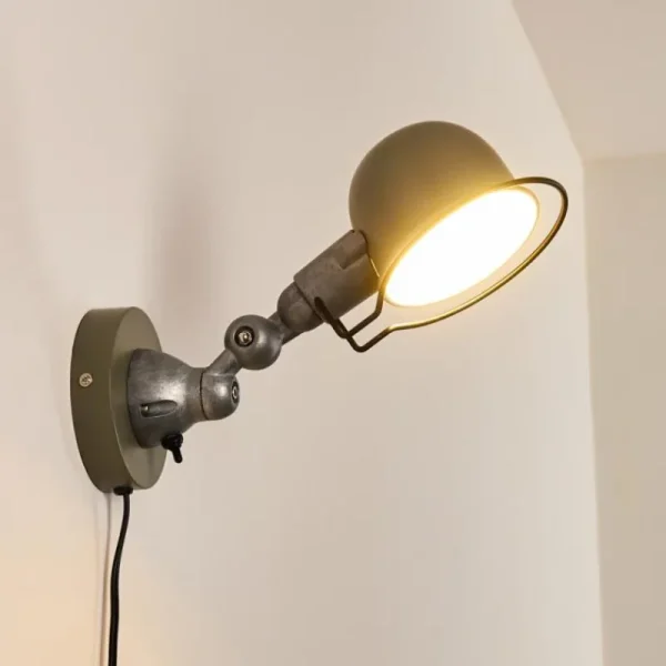 hofstein Applique murale Arild Vert, Argenté, 1 lumière* Lampes Modernes