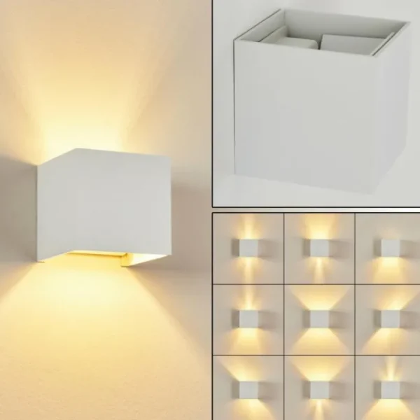 hofstein Applique murale Badajoz Blanc, 1 lumière* Lampes Modernes