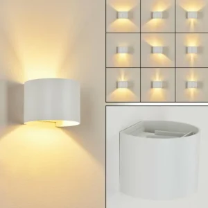 hofstein Applique murale Badajoz Blanc, 1 lumière* Lampes Modernes