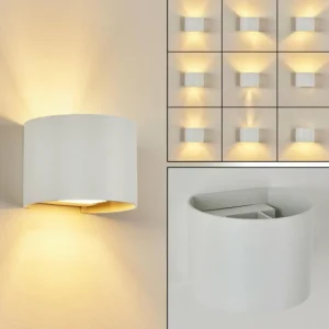 hofstein Applique murale Badajoz Blanc, 1 lumière* Lampes Modernes
