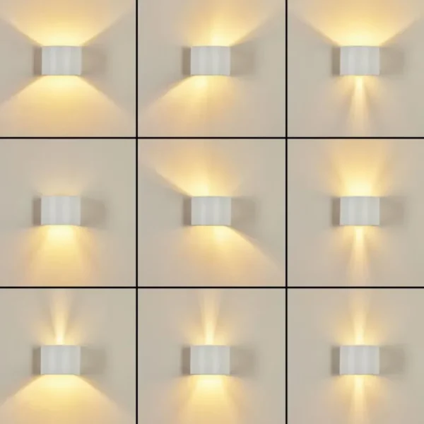 hofstein Applique murale Badajoz Blanc, 1 lumière* Lampes Modernes