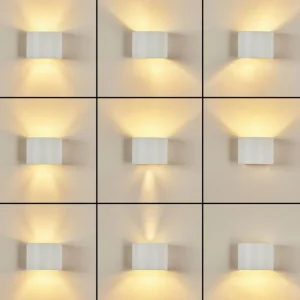 hofstein Applique murale Badajoz Blanc, 1 lumière* Lampes Modernes