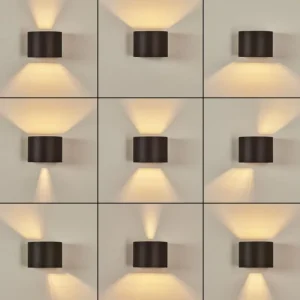 hofstein Applique murale Badajoz Brun, 1 lumière* Lampes Modernes