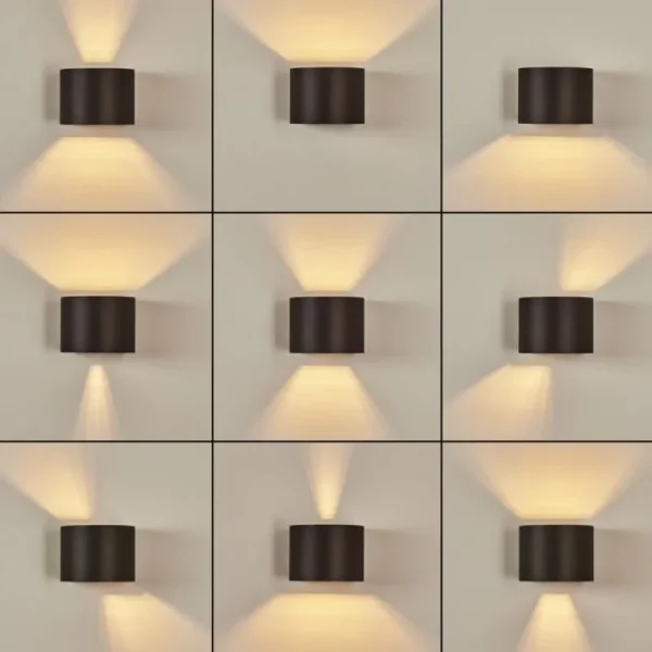 hofstein Applique murale Badajoz Brun, 1 lumière* Lampes Modernes