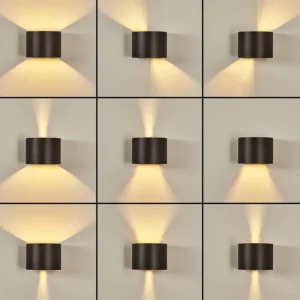 hofstein Applique murale Badajoz Brun, 1 lumière* Lampes Modernes