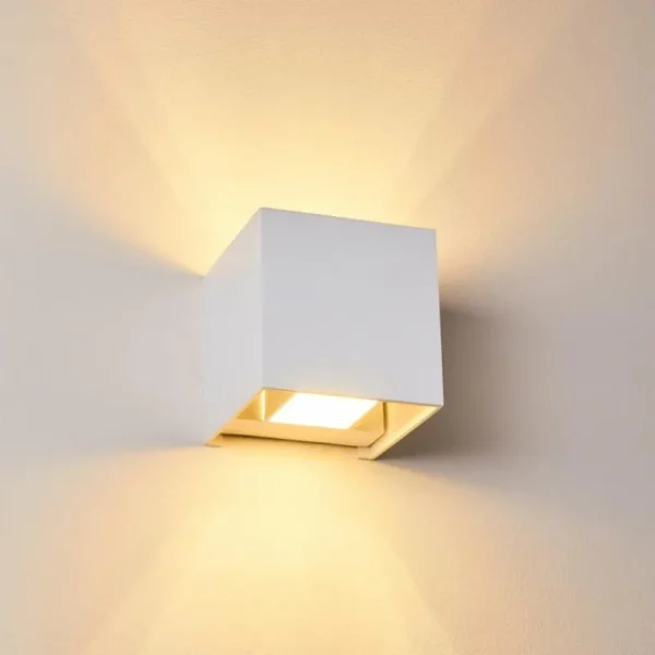 hofstein Applique murale Badajoz Blanc, 1 lumière* Lampes Modernes