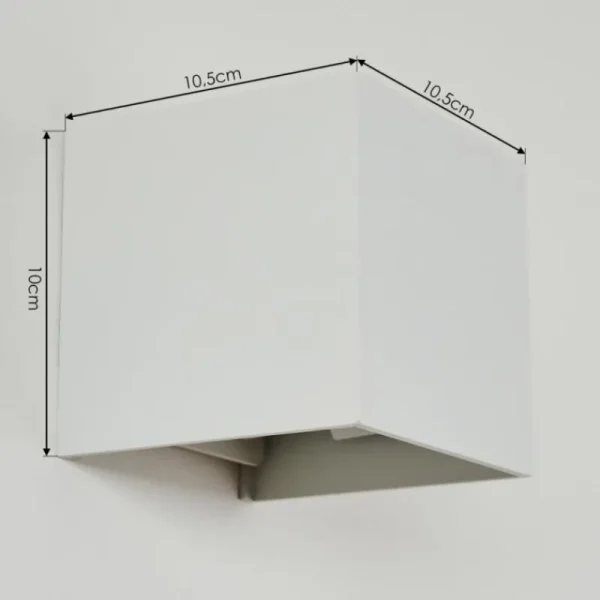 hofstein Applique murale Badajoz Blanc, 1 lumière* Lampes Modernes