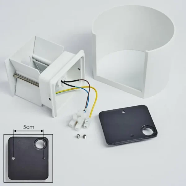 hofstein Applique murale Badajoz Blanc, 1 lumière* Lampes Modernes