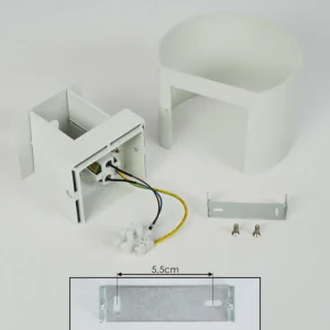 hofstein Applique murale Badajoz Blanc, 1 lumière* Lampes Modernes