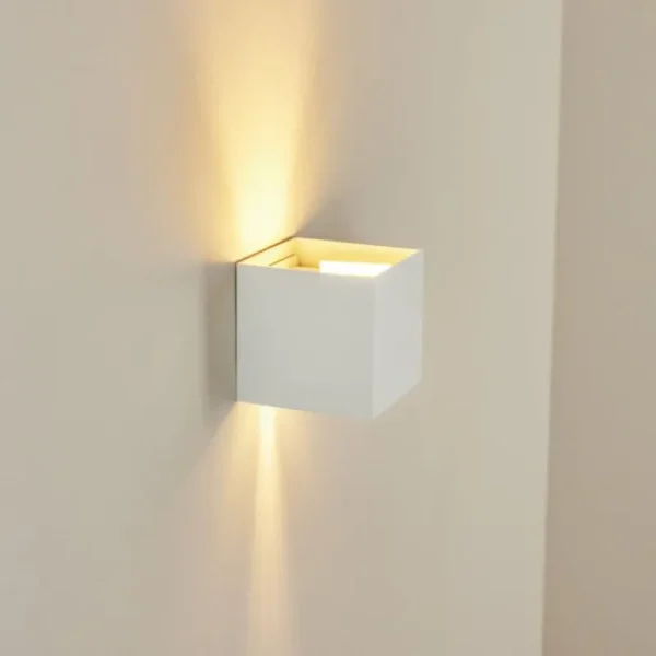 hofstein Applique murale Badajoz Blanc, 1 lumière* Lampes Modernes