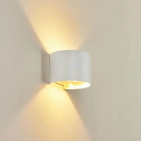 hofstein Applique murale Badajoz Blanc, 1 lumière* Lampes Modernes