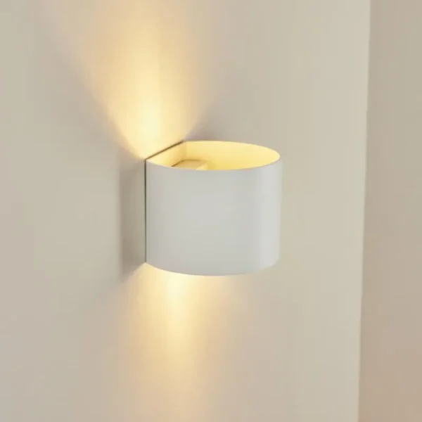 hofstein Applique murale Badajoz Blanc, 1 lumière* Lampes Modernes