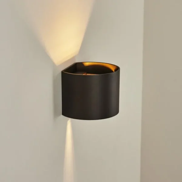 hofstein Applique murale Badajoz Brun, 1 lumière* Lampes Modernes