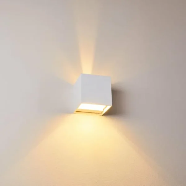 hofstein Applique murale Badajoz Blanc, 1 lumière* Lampes Modernes