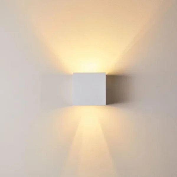 hofstein Applique murale Badajoz Blanc, 1 lumière* Lampes Modernes