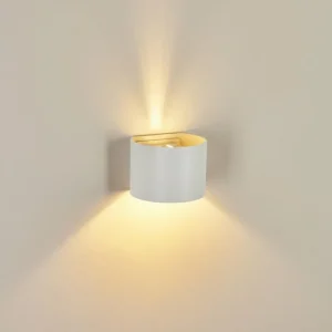hofstein Applique murale Badajoz Blanc, 1 lumière* Lampes Modernes