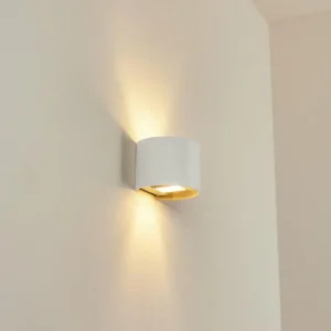 hofstein Applique murale Badajoz Blanc, 1 lumière* Lampes Modernes