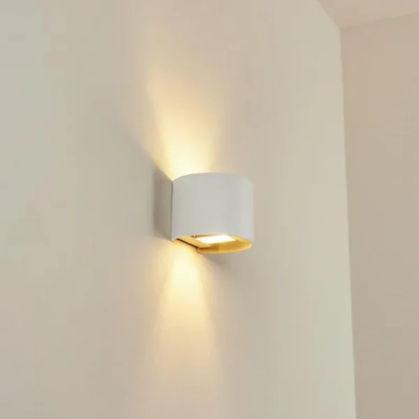 hofstein Applique murale Badajoz Blanc, 1 lumière* Lampes Modernes