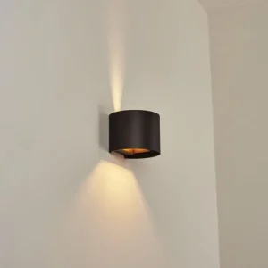 hofstein Applique murale Badajoz Brun, 1 lumière* Lampes Modernes