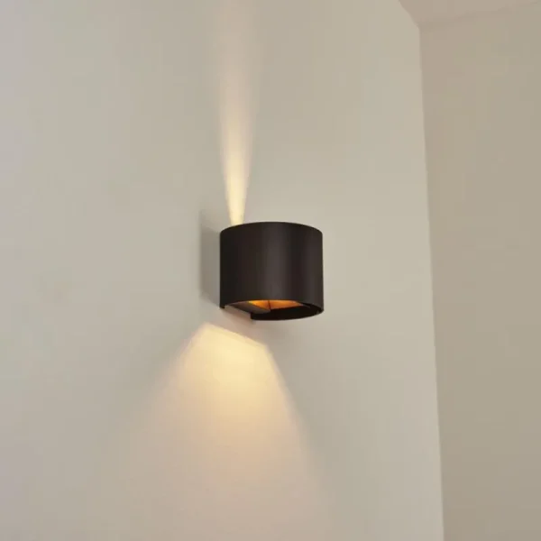 hofstein Applique murale Badajoz Brun, 1 lumière* Lampes Modernes