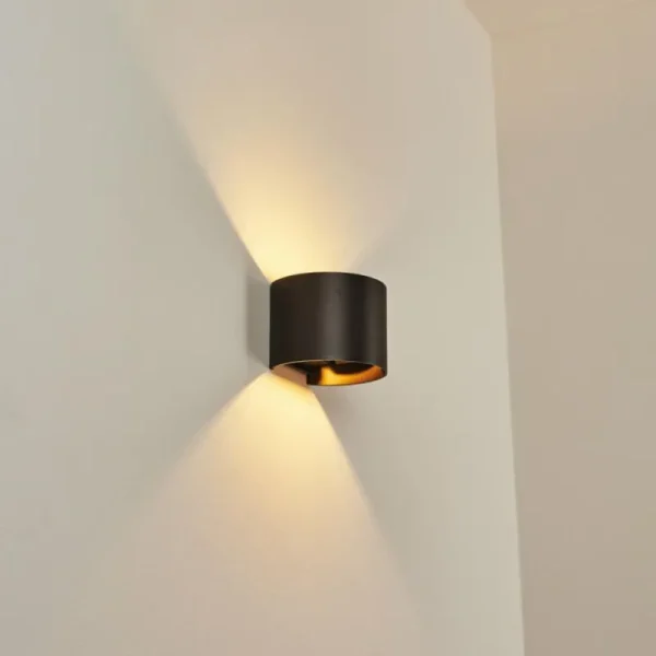 hofstein Applique murale Badajoz Brun, 1 lumière* Lampes Modernes