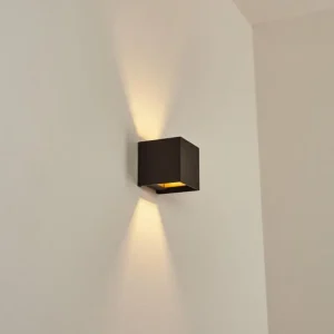 hofstein Applique murale Badajoz Brun, 1 lumière* Lampes Modernes