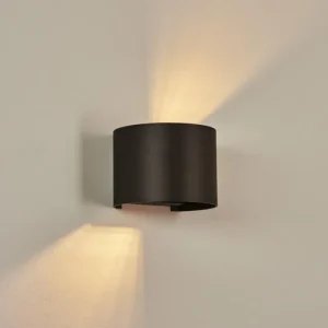 hofstein Applique murale Badajoz Brun, 1 lumière* Lampes Modernes