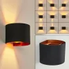hofstein Applique murale Badajoz Cuivre, Noir, 1 lumière* Lampes Modernes