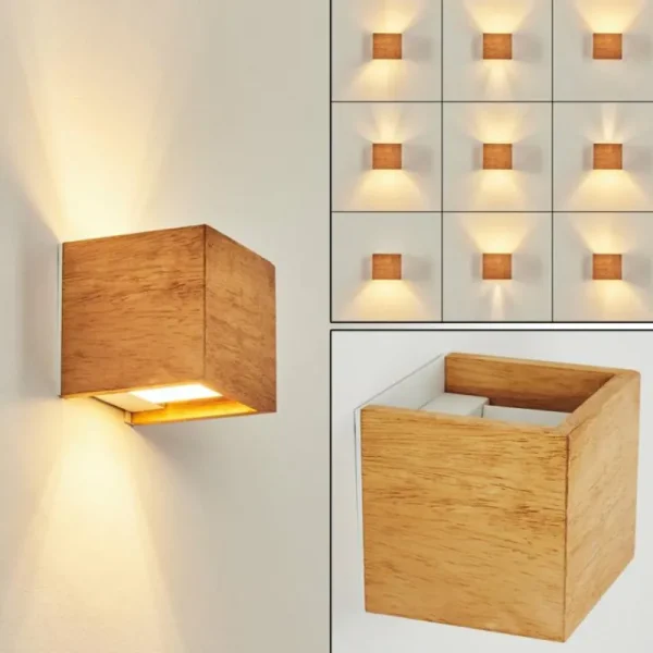 hofstein Applique murale Badajoz Écru, Blanc, 1 lumière* Lampes Modernes