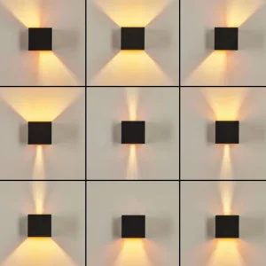 hofstein Applique murale Badajoz Cuivre, Noir, 1 lumière* Lampes Modernes