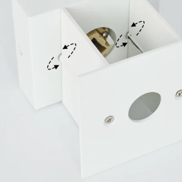 hofstein Applique murale Badajoz Écru, Blanc, 1 lumière* Lampes Modernes