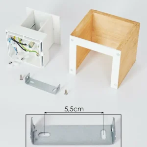 hofstein Applique murale Badajoz Écru, Blanc, 1 lumière* Lampes Modernes