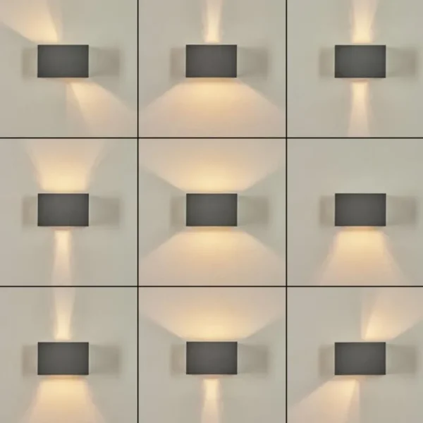 hofstein Applique murale Badajoz Gris, 1 lumière* Lampes Modernes