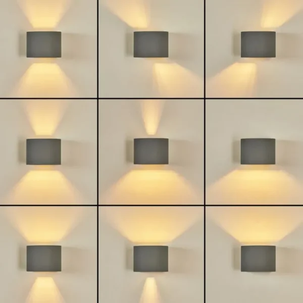 hofstein Applique murale Badajoz Gris, 1 lumière* Lampes Modernes