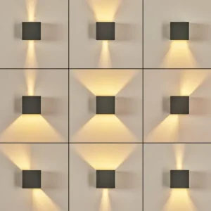 hofstein Applique murale Badajoz Gris, 1 lumière* Lampes Modernes