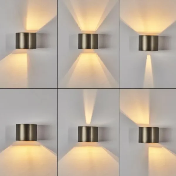 hofstein Applique murale Badajoz LED Brun, 1 lumière* Lampes Modernes