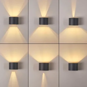 hofstein Applique murale Badajoz LED Anthracite, 1 lumière* Lampes Modernes