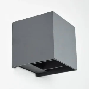 hofstein Applique murale Badajoz LED Anthracite, 1 lumière* Lampes Modernes