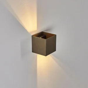 hofstein Applique murale Badajoz LED Brun, 1 lumière* Lampes Modernes