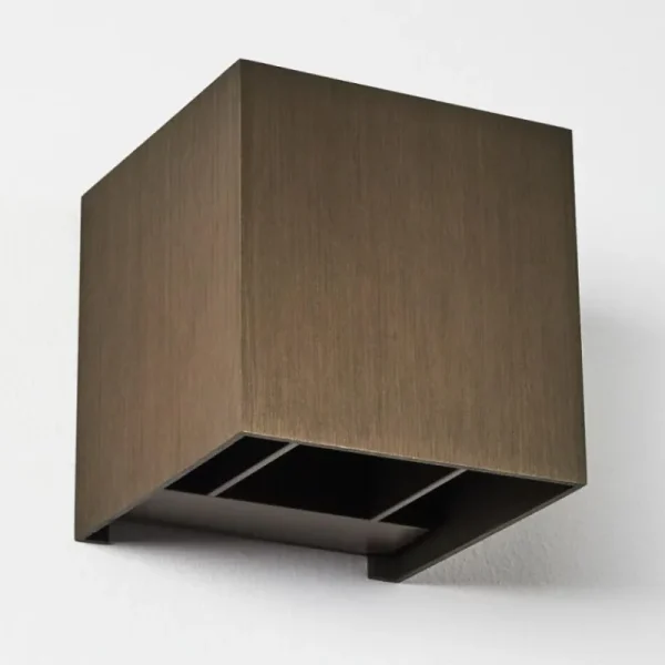 hofstein Applique murale Badajoz LED Brun, 1 lumière* Lampes Modernes
