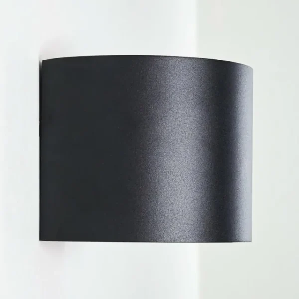 hofstein Applique murale Badajoz LED Cuivre, Noir, 1 lumière* Lampes Modernes
